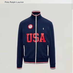 Polo Ralph Lauren 2020 Tokyo Olympics Team USA Track Jacket Japanese Sleeve LG